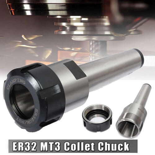 High Precise MT3 ER32 M12 Collet Chuck Handle Morse Milling Chuck Handle 2
