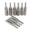 10Pc 1/4 Inch Wrench Hex Bit Socket Set Deep Long 1/2 Inch Impact Drill Socket Adapter Drill Bits 3