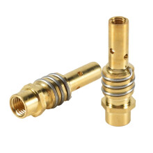 20 PièCes Buses Porte-Embouts de Contact Accessoires de Consommable de Soudeur Mig pour Torche de Soudage 15Ak Mb15 Mig Mag Co2