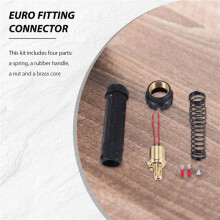 Euro Fitting Connector Brass Mig Welding Torch Adaptor for CO2 Mig Welding Torch