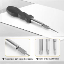 12 Pack Torx Kopf Schraubendreher Bit Set 1/4 Zoll Sechskant Schaft T5-T40 Stern Schraubendreher Werkzeug Satz mit 1 Pack Griff