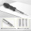 12 Pack Torx  Screwdriver Bit Set 1/4 Inch Hex Shank T5-T40 Star Screwdriver Tool Kit with 1 Pack Handle 1