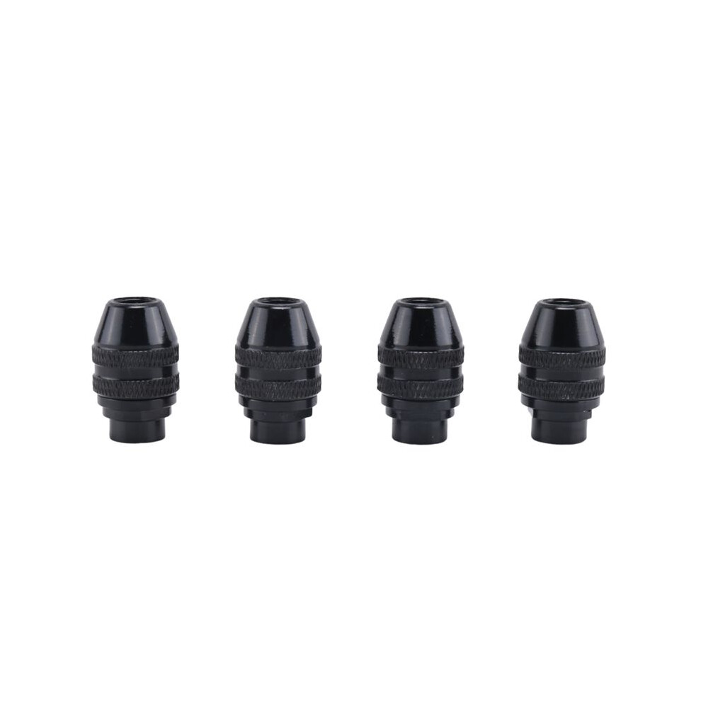 4 Pcs Quick Change Chuck Multifunction Universal Keyless Drill Chuck For Electric Grinder Tool 0.4-3.2Mm 6031329021937