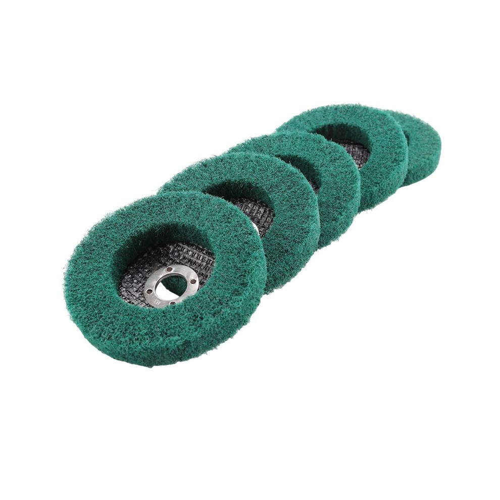 5Pcs Nylon Fiber Flap Wheels Polishing Buffing Wheel Scouring Pad Grinding Disc For Angle Grinder For Metal Polisher 4713045208961