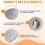 45Pcs Diamond Engraving Accessories Set Routing Bit Circular Saw Blade Diamond Burr Bits for  Attachment 4