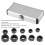 10Pcs Drive Socket 9-19mm Damaged Nut Stud Extractor Bolt Remover Locking Set Threading Tools Kit 2