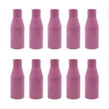 10Pcs MB15AK Ceramic Nozzle Protective Cover MIG Ceramic Nozzle Conductive Nozzle Ceramic Nozzle