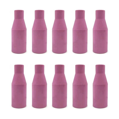 10Pcs MB15AK Ceramic Nozzle Protective Cover MIG Ceramic Nozzle Conductive Nozzle Ceramic Nozzle