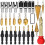 28 Pcs Woodworking Chamfer Drilling Tools, Including Countersink Bit, Wood Plug Cutter Drill Bit Set 1