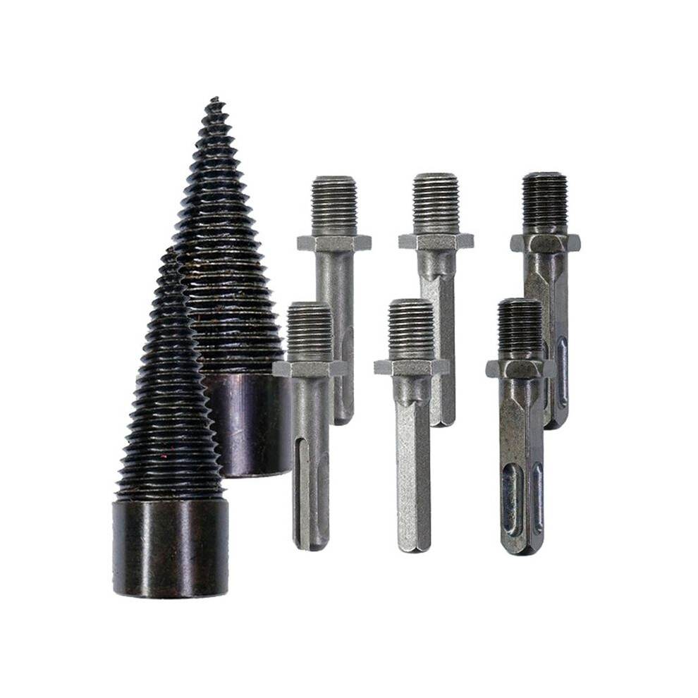 Split Drill Bit, Easysplit Drill Bit, Easy Split Drill Bit, Wood Log Drill Bit Steel Firewood Splitter (32/42Mm) 4711138672361