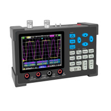 DSO3D12 3,2 Tums Skrivbords Digitalt Oscilloskop 120M Bandbredd Dubbelkanals Multimeter och Signalgenerator 3 i 1 120M