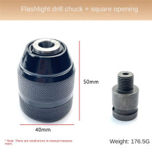 3/8-24UNF Thread 0.8mm-10mm Metal Drill Chuck Adapter Suitable for Hand Drill Electric Hammer/Electric Hammer Drill B