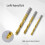 10Pcs Set Screw Extractor Broken Wire Extractor is Used to Remove Fallen Screws and Broken Bolt Hardware Tools. 3