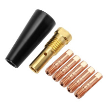 7Pcs/Set Gasless Nozzle Tips for FC90 Flux-Cored Wire Feed 0.8mm FC90 MIG  Welding Tools