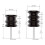 Leather Burnisher Bits for Rotary Tools - 6 Piece Set of Solid Tropical Sandalwood Burnishing Tools Smooth Leather 4