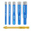 5PCS Dry Diamond Core Drill Bits Set for Porcelain Tile, Ceramic Drill Bits for Glass Hard Materials, Ceramic 1