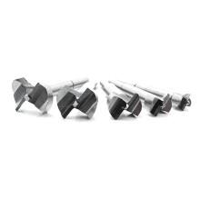 5-Piece Wooden Boxed Flat-Wing Drill Woodworking Drill Set Woodworking Hole Opener Hinge Drilling