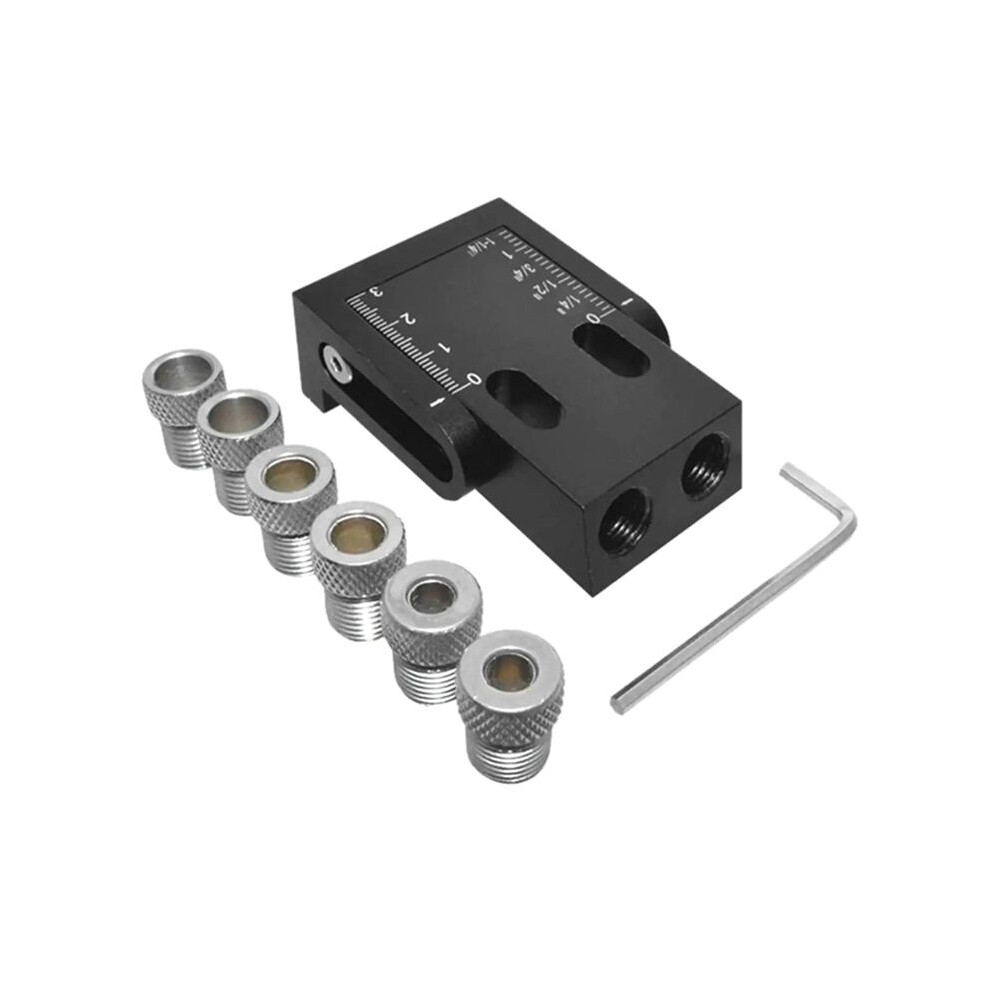 15-Degree Angle Woodworking Oblique Hole Locator 8Pc Angle Drill Guide Set Diy For Woodworking Tools. 6032332905689