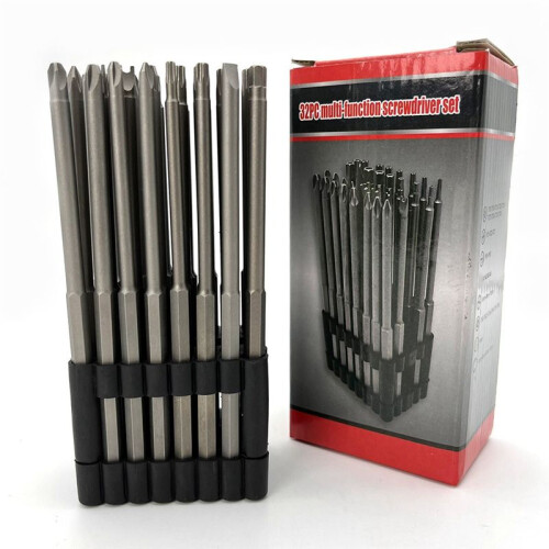 32-Piece Extended Screwdriver Set Electric Drill Screwdriver Electronic Maintenance Tool Set 1