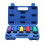 Wheel Protector Impact Socket Set 1/2 Inch Drive Lug Nut Socket, Color-Coded Protective Sleeve(15/17/19/21/22mm) 1