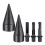 5 Pcs Firewood Log Splitter Drill Bit,Removable Splitter Drill Bits, Screw Cones Kindling Splitter, Splitting Drill Bit 1