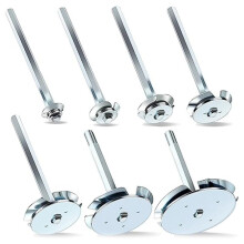 7-Delige PVC Fitting-Spaarderset 1/2 Inch, 3/4 Inch, 1 Inch, 1-1/2 Inch, 2 Inch, 3 Inch, 4 Inch, PVC Pijpruimer voor Het Verwijderen van de Naaf