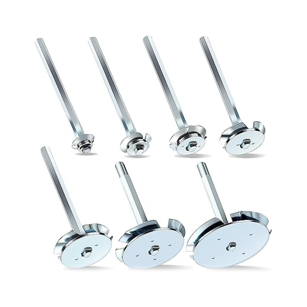 7Pcs Pvc Fitting Socket Saver Set 1/2In, 3/4In, 1In, 1-1/2In, 2In, 3Inch, 4Inch, Pvc Pipe Reamer For Removing Hub 6031011415839