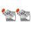 2Pc Carpenter Quick Positioning Clamp for Wood Panel Splicing 90 Degree Right Angle Fixing Clip Right Angle Clamp-Closed 1