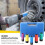 Wheel Protector Impact Socket Set 1/2 Inch Drive Lug Nut Socket, Color-Coded Protective Sleeve(15/17/19/21/22mm) 6
