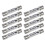 1000V 500MA 10Pcs 6.3X32mm Multifunctional Convenient Portable Practical White Ceramic Fuse for Multimeter 1