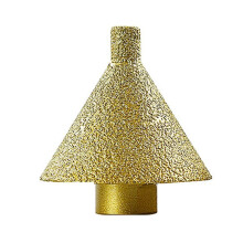 M10 Punta Diamantata per Smussatura, Punta per Trapano, Alesatura, Cono, Scolpitura, Lucidatura, Mola per Gres Porcellanato, Marmo, 55 Mm