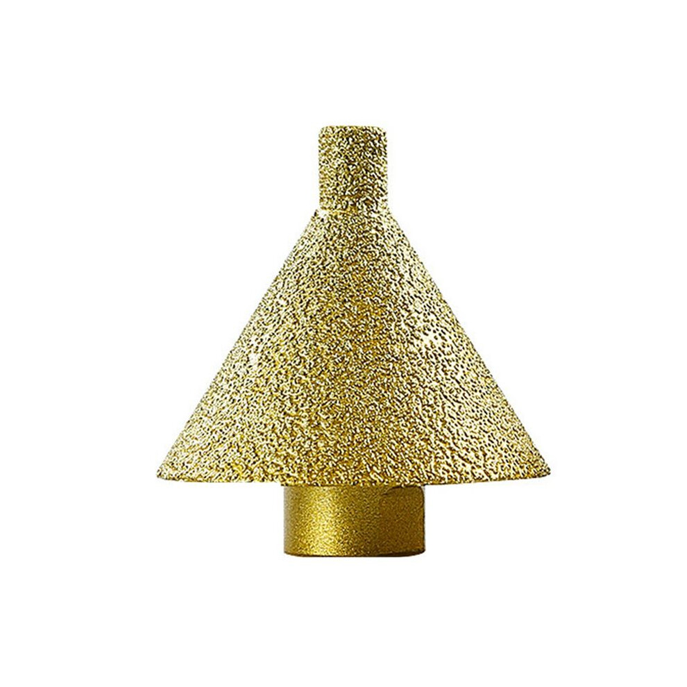 M10 Diamond Beveling Chamfering Bit Hole Drill Reaming Cone Carve Polish Grinding Wheel For Porcelain Tiles Marble 55Mm 6031002519379