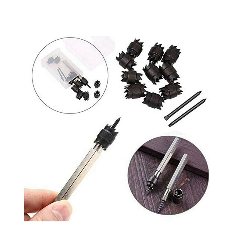 Photos - Power Tool Accessory Welding Spot Removal Drill 13-Piece Set of Spot Welding Drill Electric Tool Set of Hexagonal Handle Drill Bit