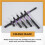 Magnetic Drill Bits D1 Anti-Slip and Shock-Proof Bits with Phillips Screwdriver Bits Magnetic Screwdriver Set (2Set) 9