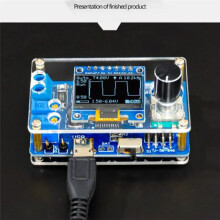 DIY Digital Oscilloscope Kit STC8K8A Microcontroller Microcontroller Electronic Training Welding Practice Parts