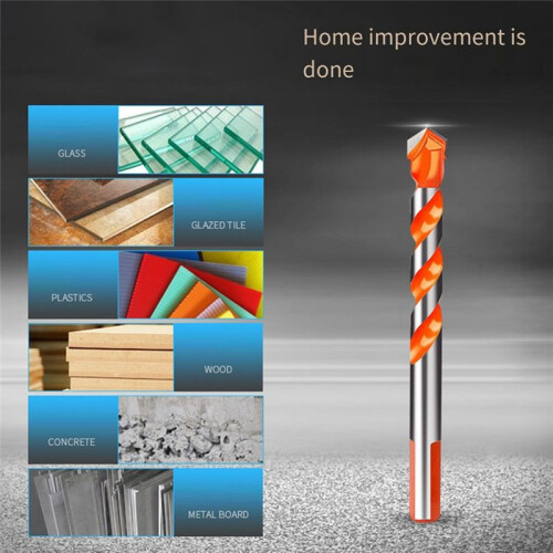 Hand Drill Accessories Triangle Drill Bit Combination Tool Set is Used for Maintenance and Replacement. 2