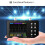 Dual-Channel Digital Oscilloscope 50M Sampling Rate High-Performance Handheld Small Oscilloscope 3.2Inch LCD Display 5