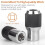 2PCS Tap Socket Set, Extraction Tool with Adjustable Jaws, Suitable for Taps, Reamers, Screw Extractors 3