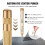 5PCS Step Drill Bit Set, HSS Drill Bits, Automatic Center Punch, Shaped Split Tip, W/Aluminum Case, Step Bits for Metal 2