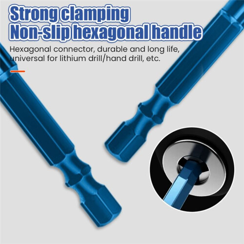 10Pcs High Hardness Eccentric Drill Precision Drilling 6mm Glass Tile Ceramic Punching Rock Slab Triangle Drill Bit 2
