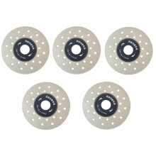 Angle Grinder Cutting Blade for Stone Ceramic,4in Super Thin Tile Saw Blade,Rock Slab and Tile Cutting Grinding Disc 5PC