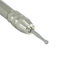 4 Pcs Round Cup Burr, 3/32Inch Shank Wire Rounder Bits with Hand Drill Wire Twisting Tools(1mm/1.4mm/1.8mm/2.3mm)