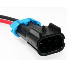 5Er-Pack Metri-Pack 2-Pin 30 Amp, 280-Serie-Multifunktionssteckverbinder (Stecker auf Buchse, Pigtail 12GA)