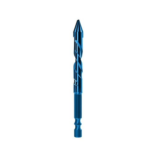 10Pcs High Hardness Eccentric Drill Precision Drilling 6mm Glass Tile Ceramic Punching Rock Slab Triangle Drill Bit 1