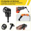 30Pcs Flexible Drill Bit Extension Kit,Right Angle Drill Attachmen,Rotatable Socket Adapter,Bendable Extender Drill Bit 5