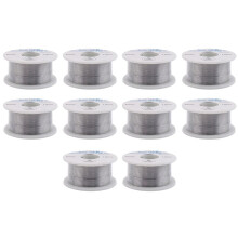 10PCS 1.0mm 63/67 Welding Wire for Automatically Soldering Tool Hand-Held Heating Automatically Send Tin Tool