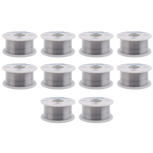 10PCS 1.0mm 63/67 Welding Wire for Automatically Soldering Tool Hand-Held Heating Automatically Send Tin Tool