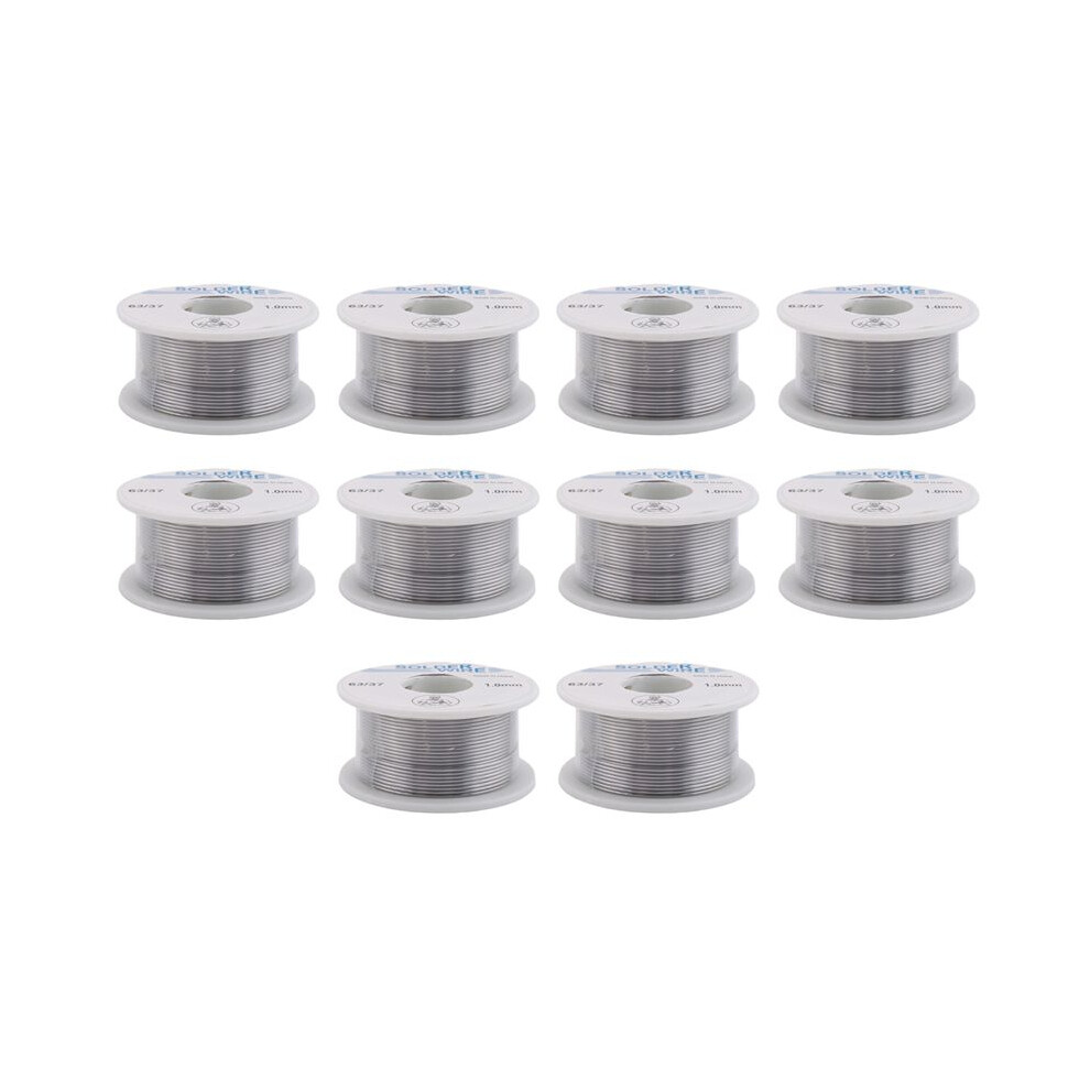 10Pcs 1.0Mm 63/67 Welding Wire For Automatically Soldering Tool Hand-Held Heating Automatically Send Tin Tool 4713616764261