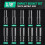 Impact Socket Set 1/2 Drive -15PCS-Metric Size (10-32mm) Sockets 6 Point Hex Design 8