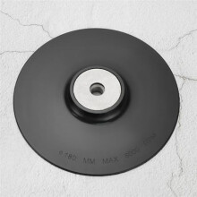 3pcs Plastic Angle Grinder Backing Pad Compatible with M14 Internal Thread Disc Sander Angle Grinder 180mm Diameter